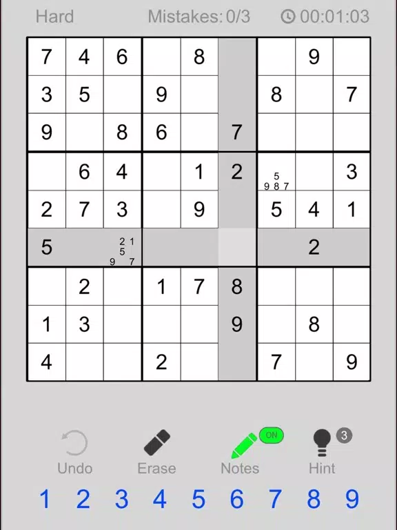Tangkapan skrin Sudoku | Math Puzzle games iPad 