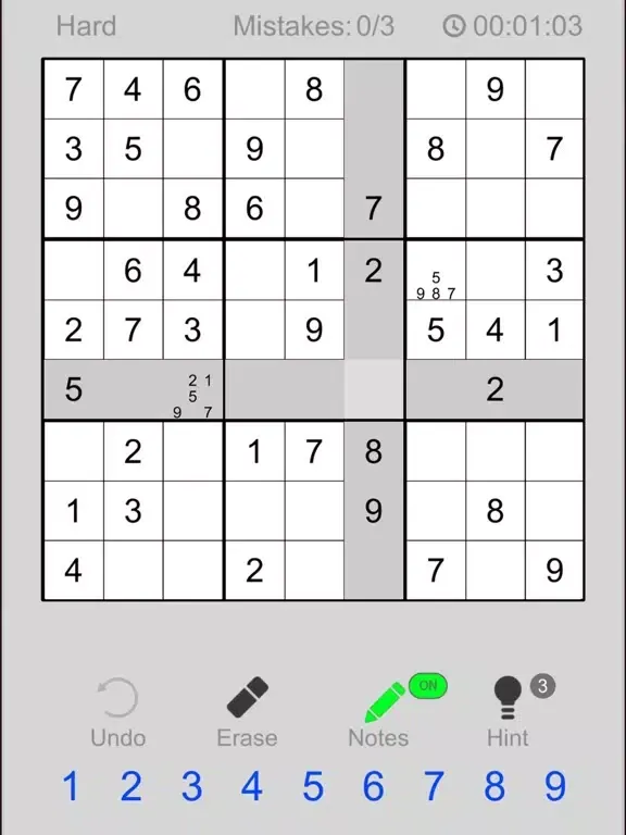 Sudoku | Math Puzzle games iPad  スクリーンショット