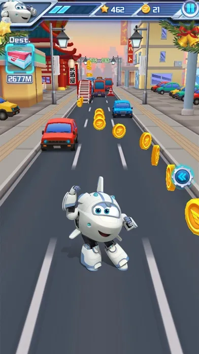 ภาพหน้าจอของ Super Wings : Jett Run