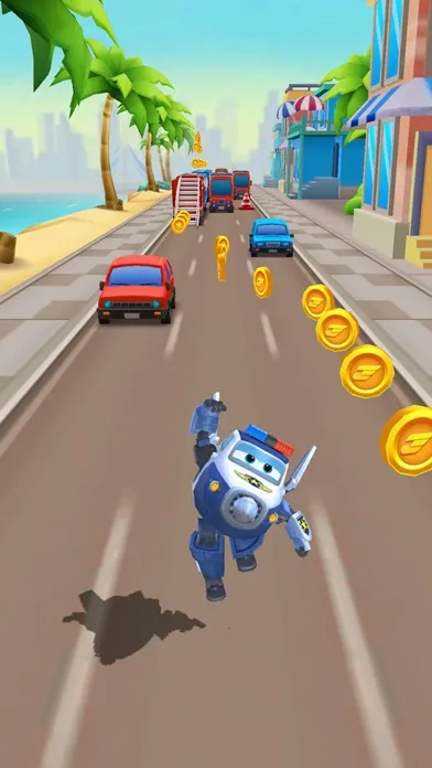 ภาพหน้าจอของ Super Wings : Jett Run