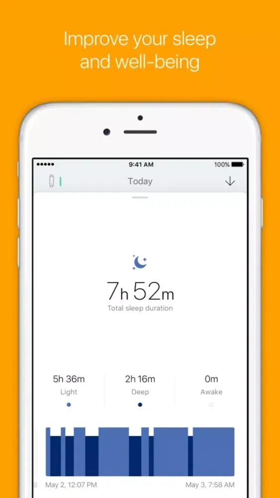 Tangkapan skrin Amazfit Activity Sleep Tracker