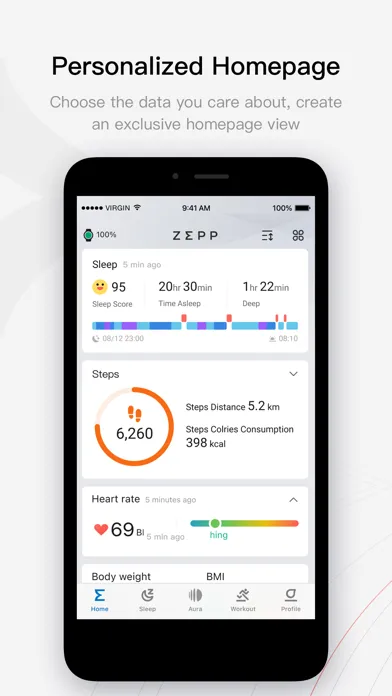 تصاویر Zepp (formerly Amazfit)