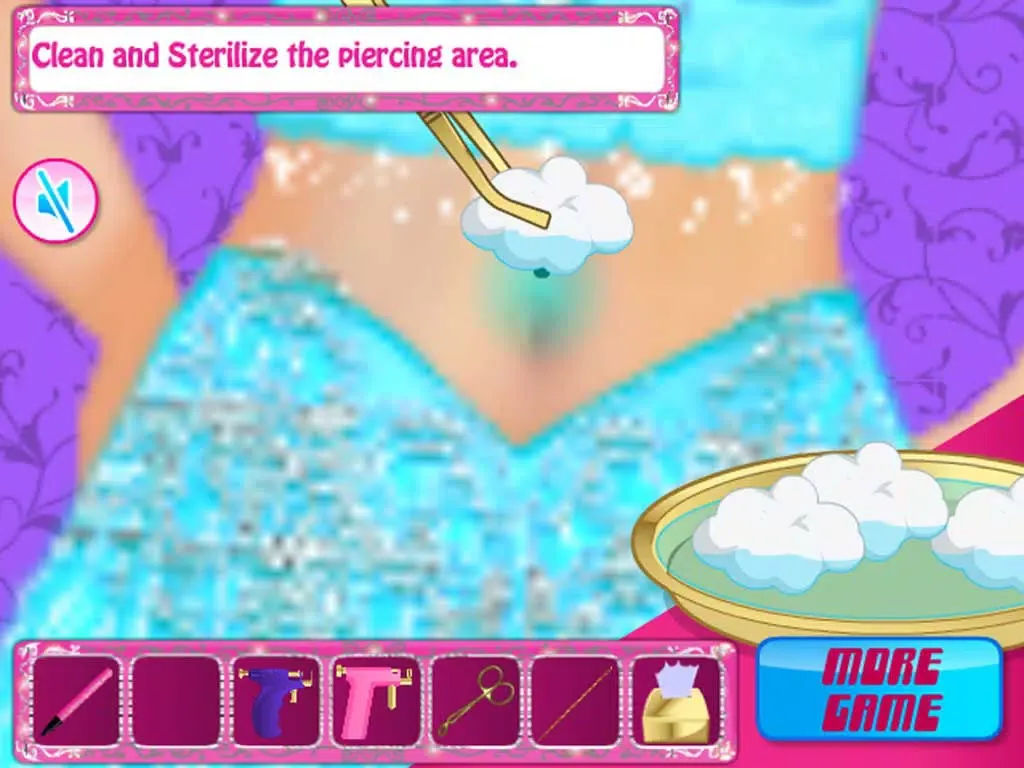 Beauty Piercing - Nose,Belly button,Ear iPad  Screenshots