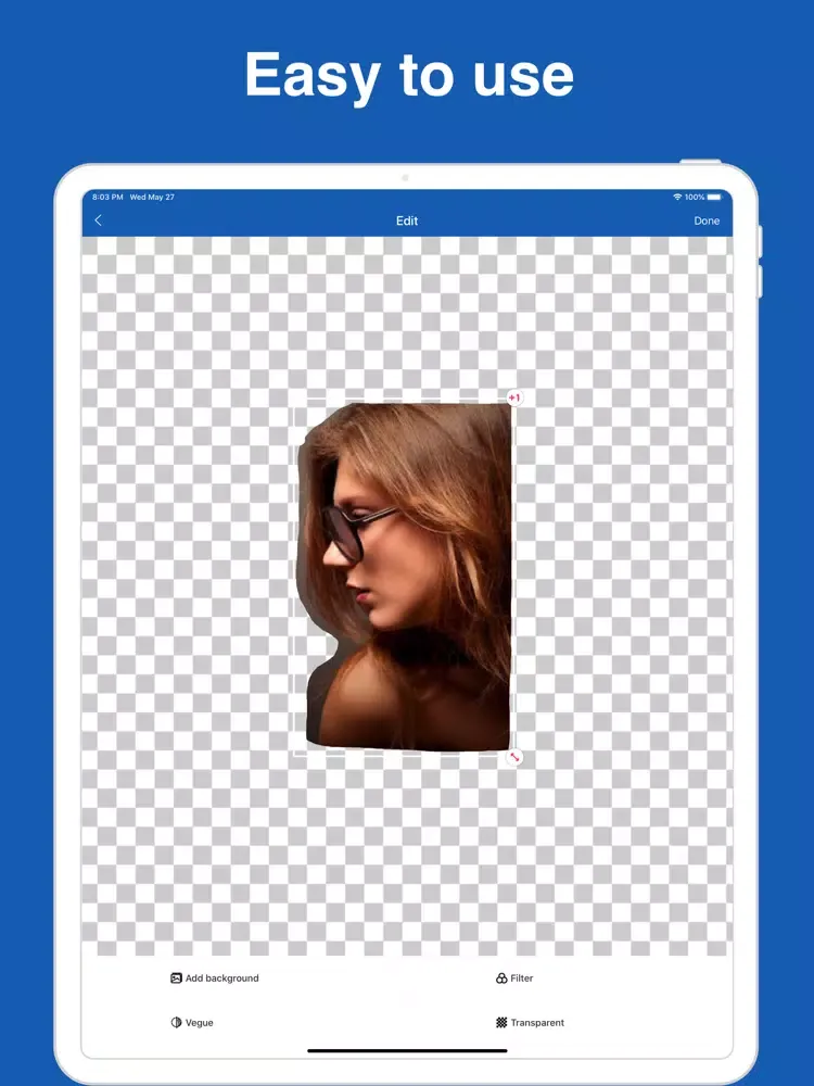 Background Eraser Easy Lite iPad  Screenshots
