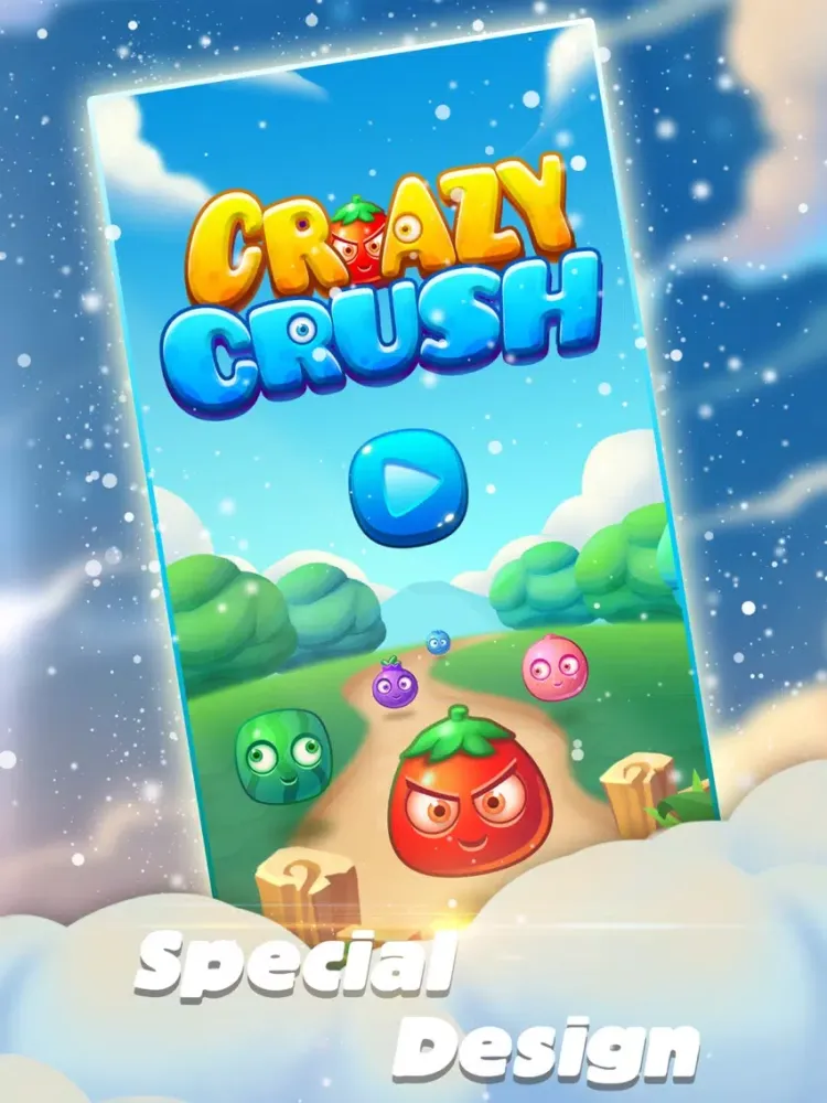 Ảnh chụp màn hình của Crazy Crush iPad 