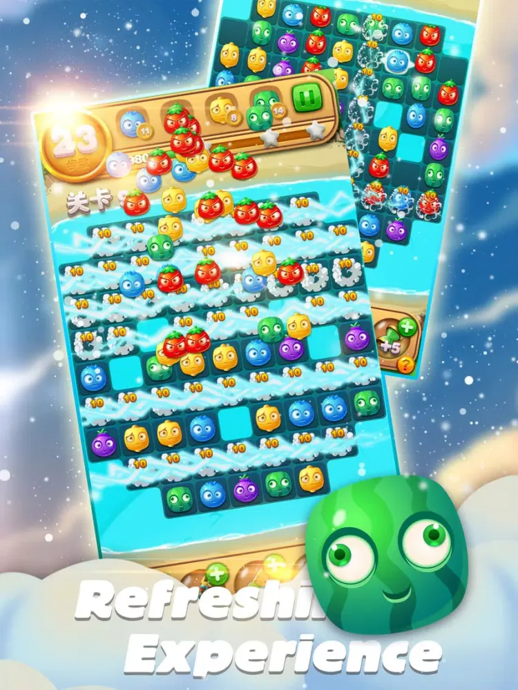 Ảnh chụp màn hình của Crazy Crush iPad 