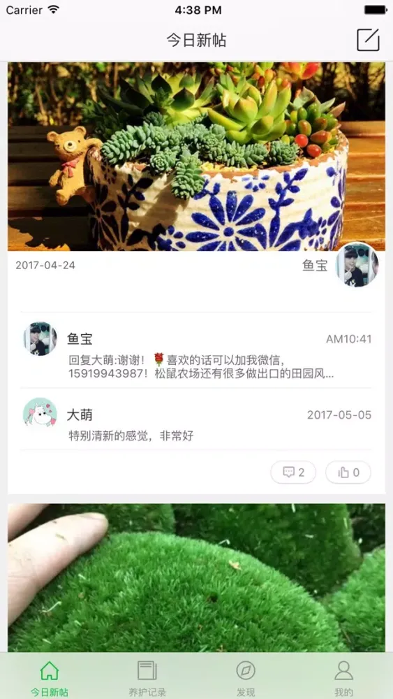 Captures d'écran de 微景观-苔藓生态瓶,多肉植物,食虫植物
