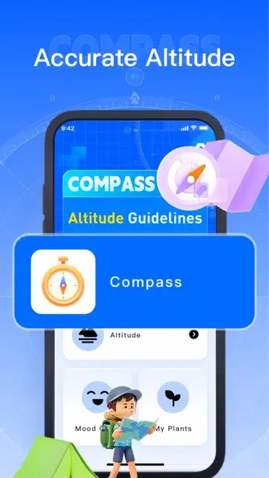 Capturas de tela do Altitude GPS - Compass