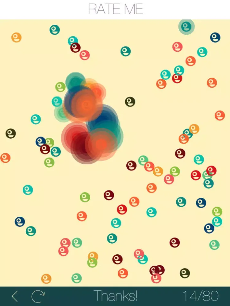 Captures d'écran de A Smiley Pop Chain Reaction Puzzle Games iPad 