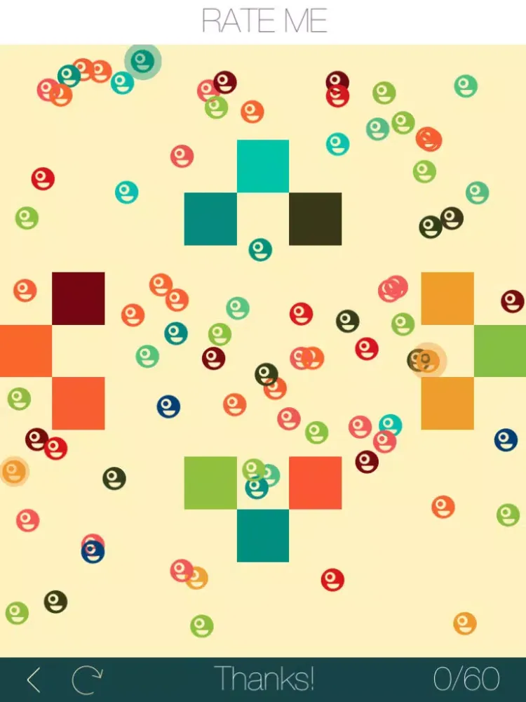 Captures d'écran de A Smiley Pop Chain Reaction Puzzle Games iPad 