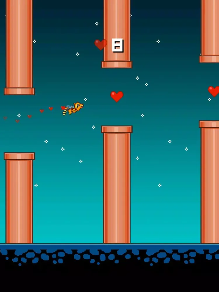 Splashy Jetpack Raccoon: Rocket Galaxy Adventure iPad  Screenshots