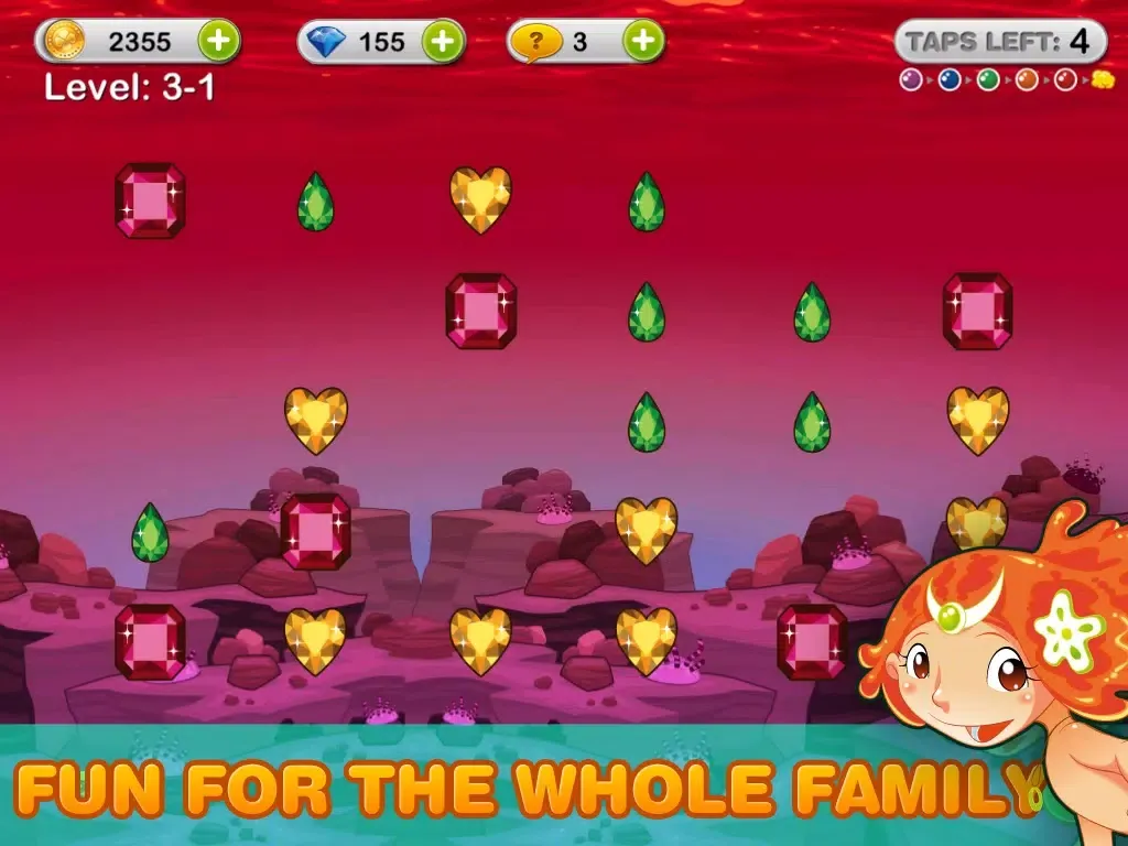 Capturas de pantalla de Gem Popper Jewel Crush for iOS7: A Candy Color Blitz iPad 