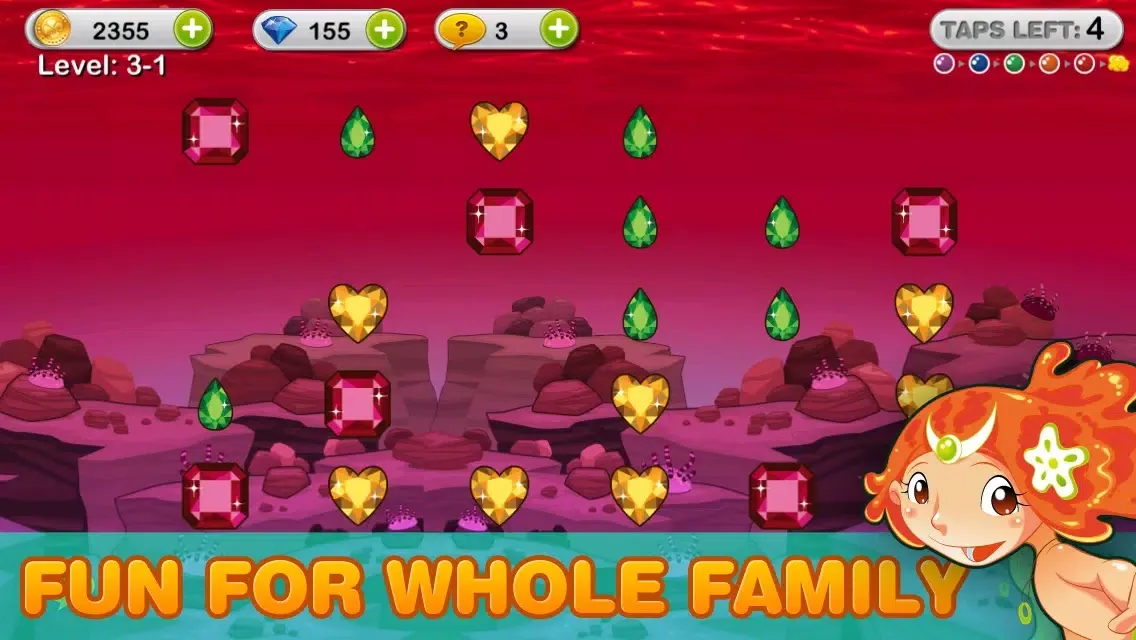 Capturas de pantalla de Gem Popper Jewel Crush for iOS7: A Candy Color Blitz