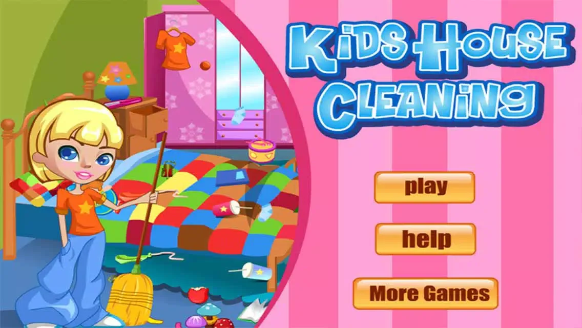 Kids House Cleaning : After Crazy Party স্ক্রিনশট