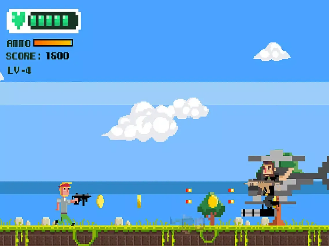 Скриншоты Pixel Man Shooting Adventure:Escape iPad 