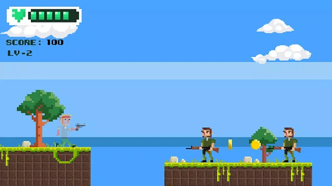 Скриншоты Pixel Man Shooting Adventure:Escape