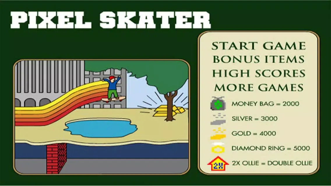 Pixel Skater سکرین شاٹس