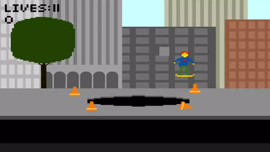 Pixel Skater سکرین شاٹس