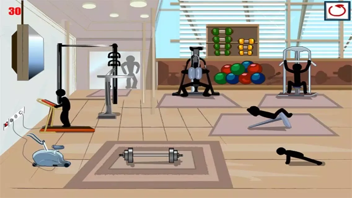 Tangkapan skrin Stick Murder - Yacht, Gym, Airport