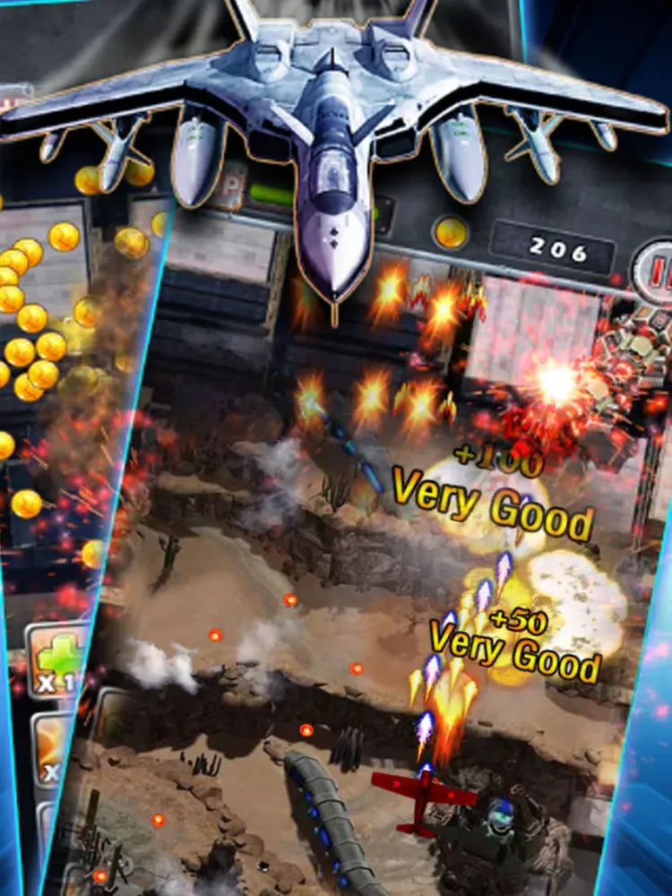 Capturas de tela do Jet Fighter Assault iPad 