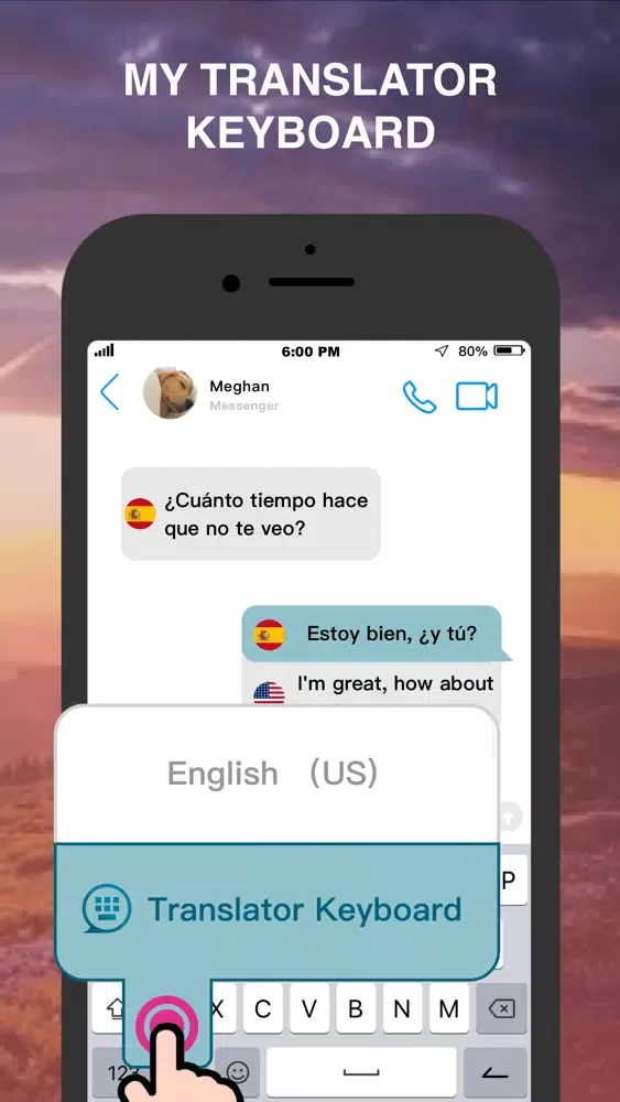Capturas de pantalla de Keyboard Translator - QuickUse