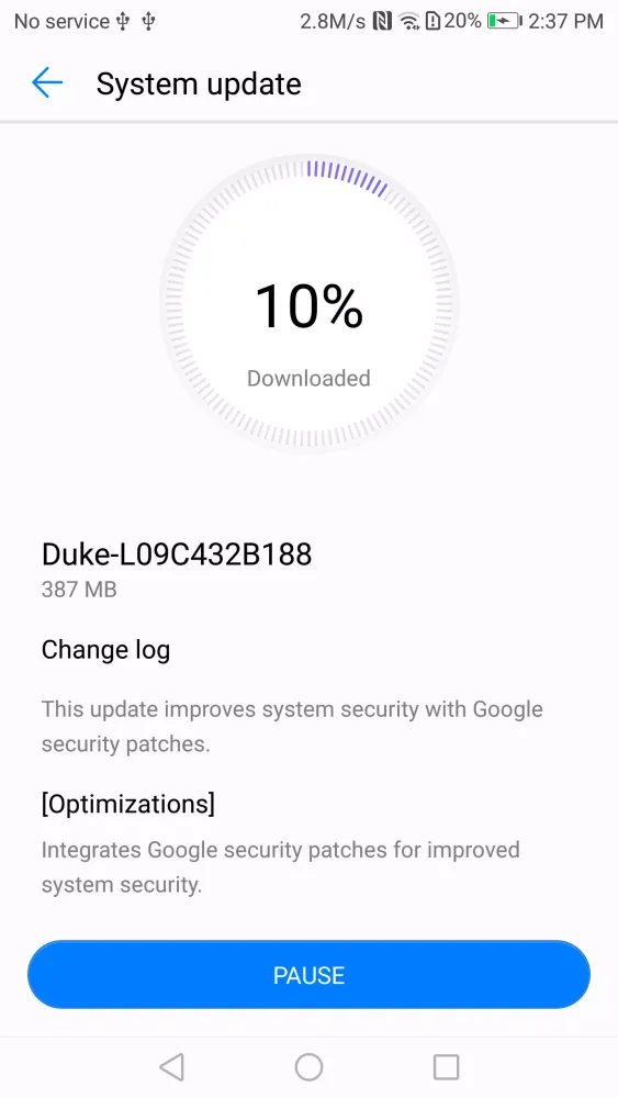 Updater Screenshots