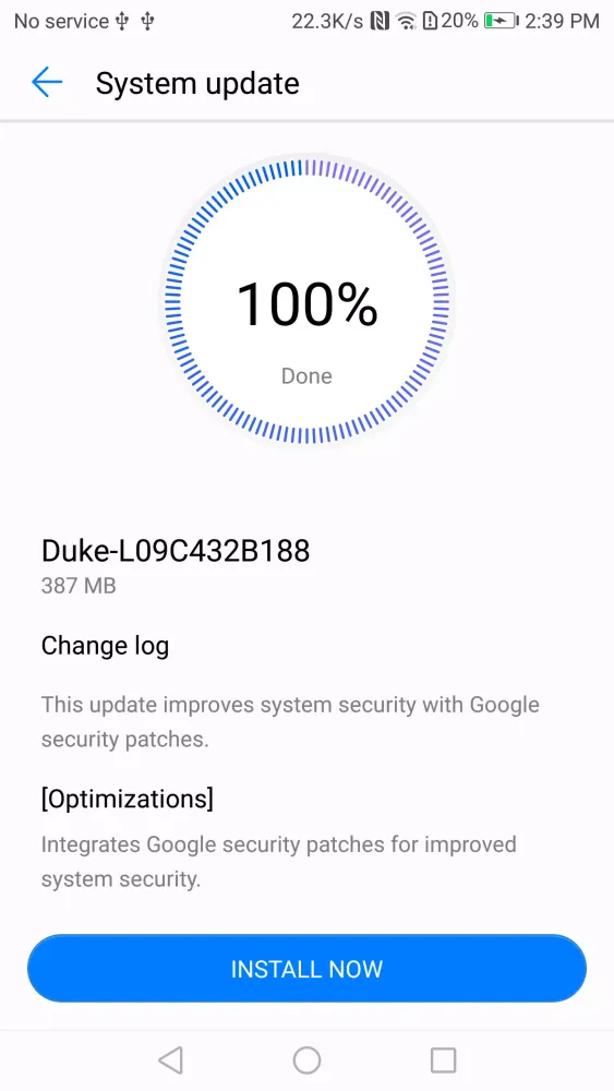 Updater Screenshots