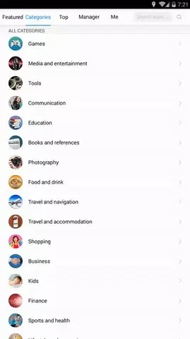 Capturas de pantalla de AppGallery