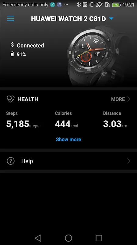 Huawei Wear Screenshots