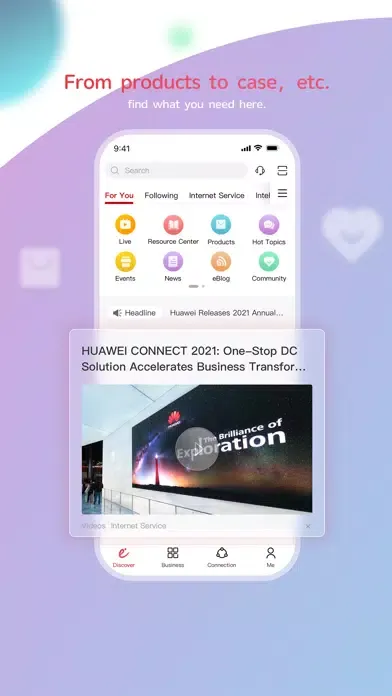 Ảnh chụp màn hình của Huawei e+