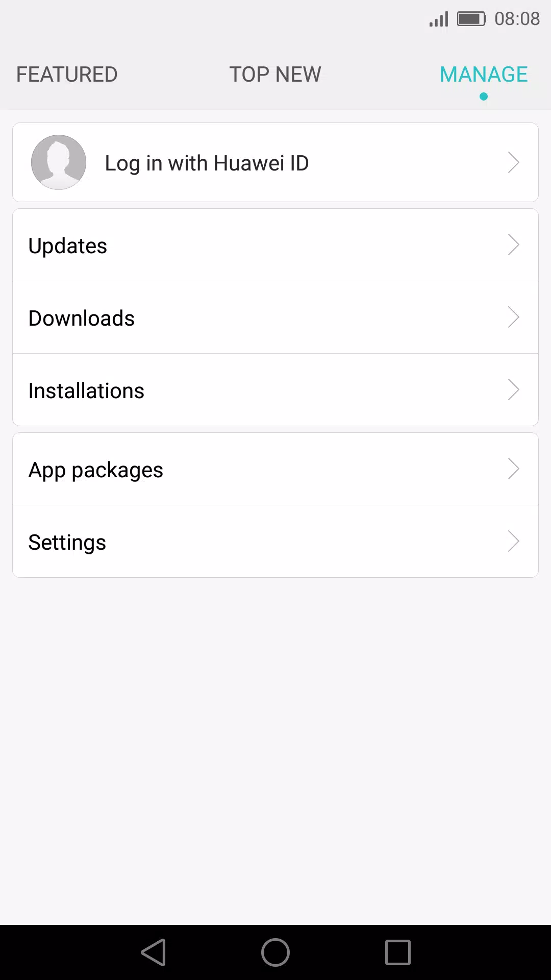 HiGamescreenshot dell'app3