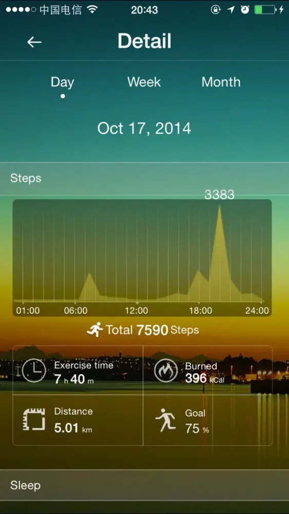Capturas de pantalla de Huawei TalkBand B1