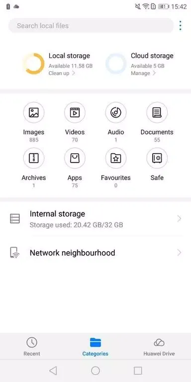Cloud سکرین شاٹس