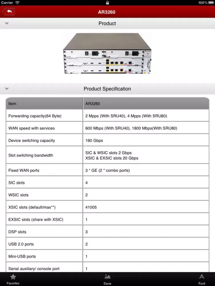 Captures d'écran de Huawei Network Book HD iPad 