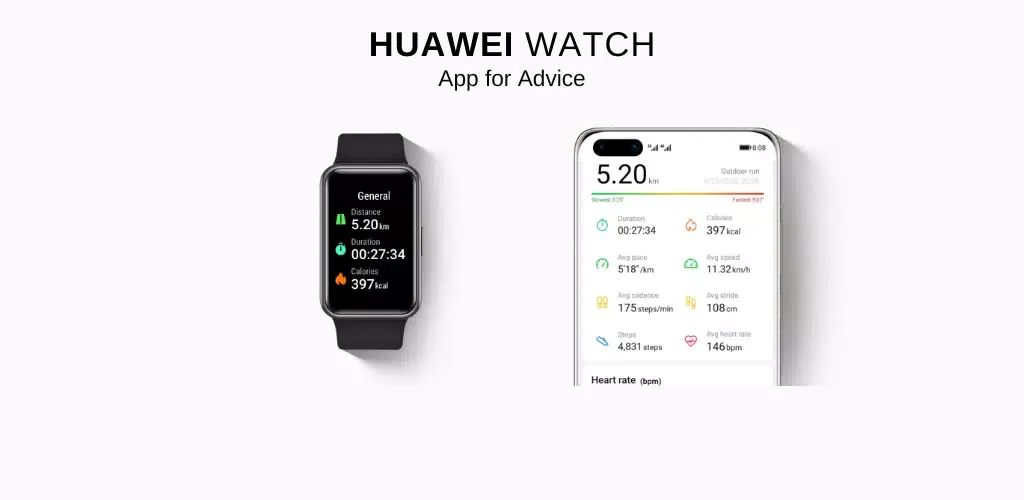 Capturas de tela do Huawei Smart Watch App Hints