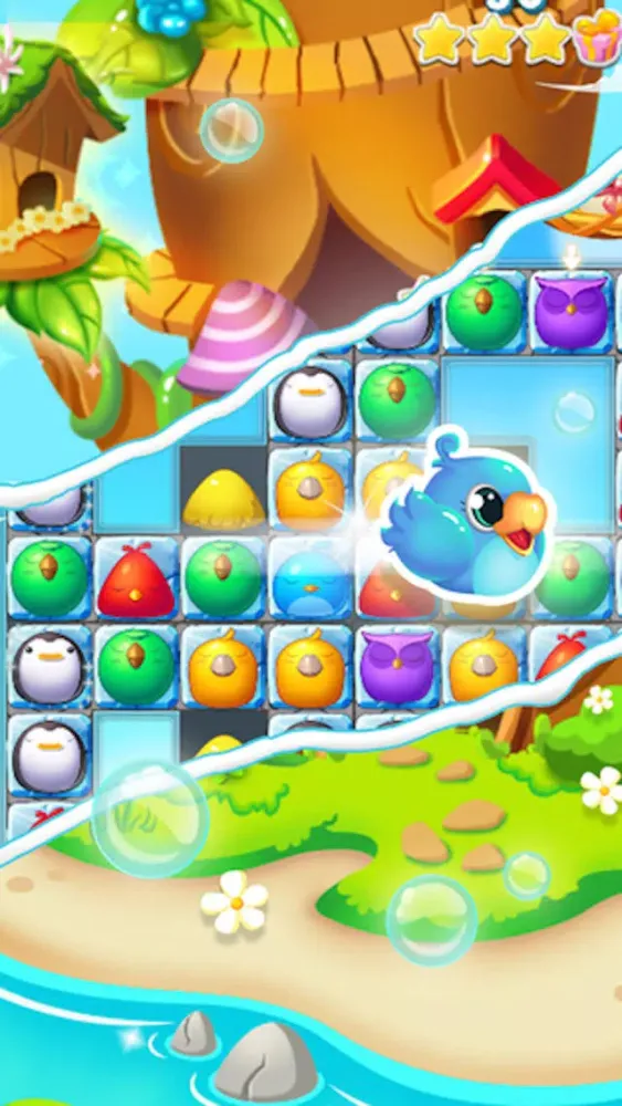 Crazy Bird - 3 match bubble puzzle crush game应用截图