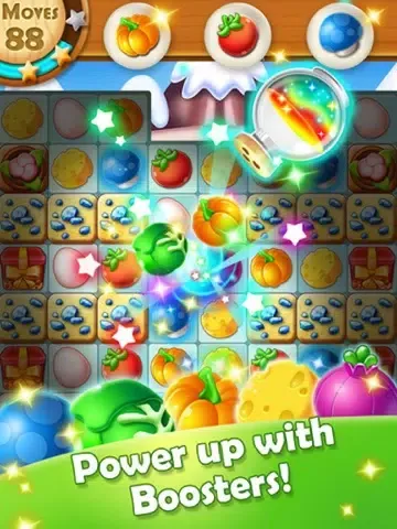 Capturas de tela do Fruit Heroes - 3 match bust puzzle game iPad 