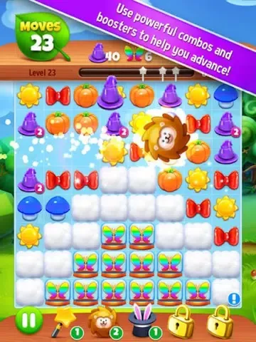 Capturas de tela do Fruit Heroes - 3 match bust puzzle game iPad 