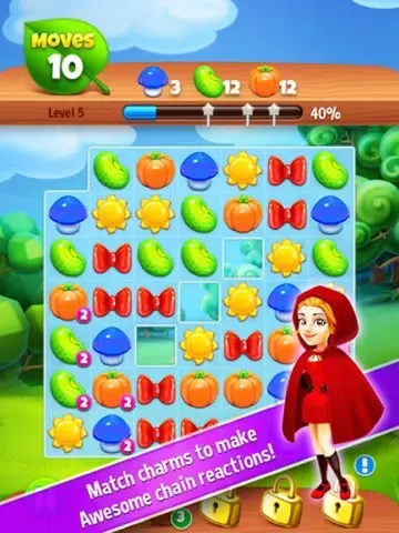 Capturas de tela do Fruit Heroes - 3 match bust puzzle game iPad 