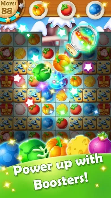 Capturas de tela do Fruit Heroes - 3 match bust puzzle game