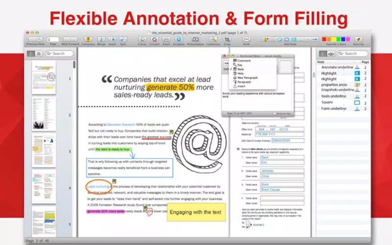 PDF Editor Forms, Notes Edit IPA için iOS İndir PGYER IPAHUB