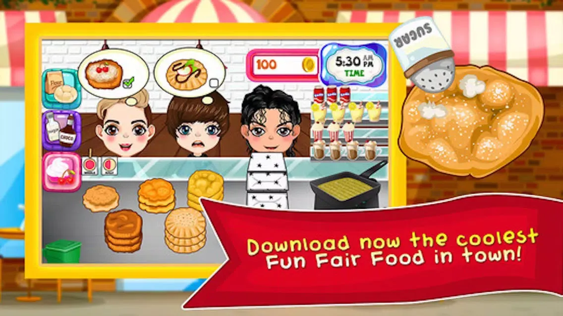 Zrzuty ekranu Restaurant Dash - Dessert Cooking Story Shop, Bake, Make Candy Games for Kids