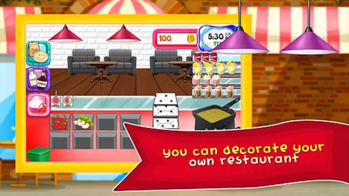 Zrzuty ekranu Restaurant Dash - Dessert Cooking Story Shop, Bake, Make Candy Games for Kids