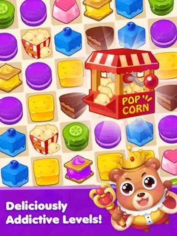 Smash Cookie Legend - 3 match puzzle splash mania game iPad  Screenshots