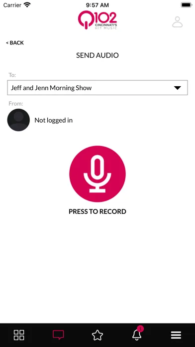 Captures d'écran de Q102 WKRQ
