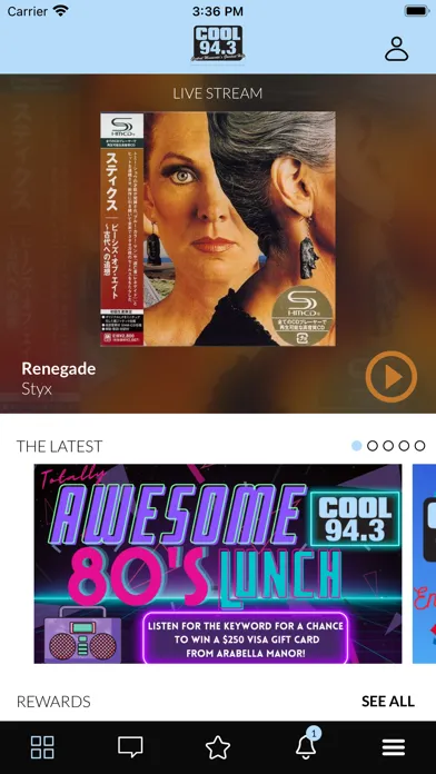 Zrzuty ekranu Cool 94.3