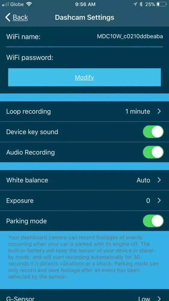 Tangkapan layar Hubble Dashcam (MDC10W)