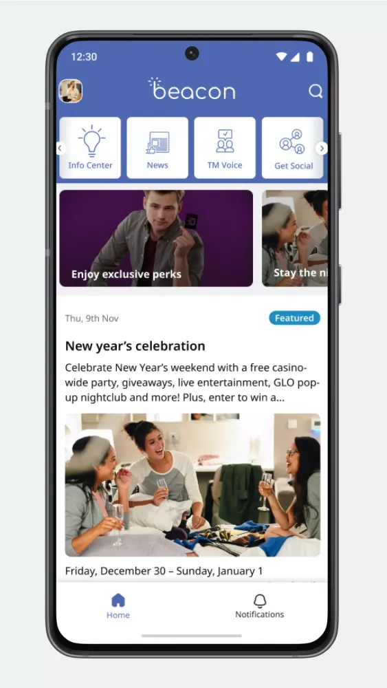 Beacon應用截圖