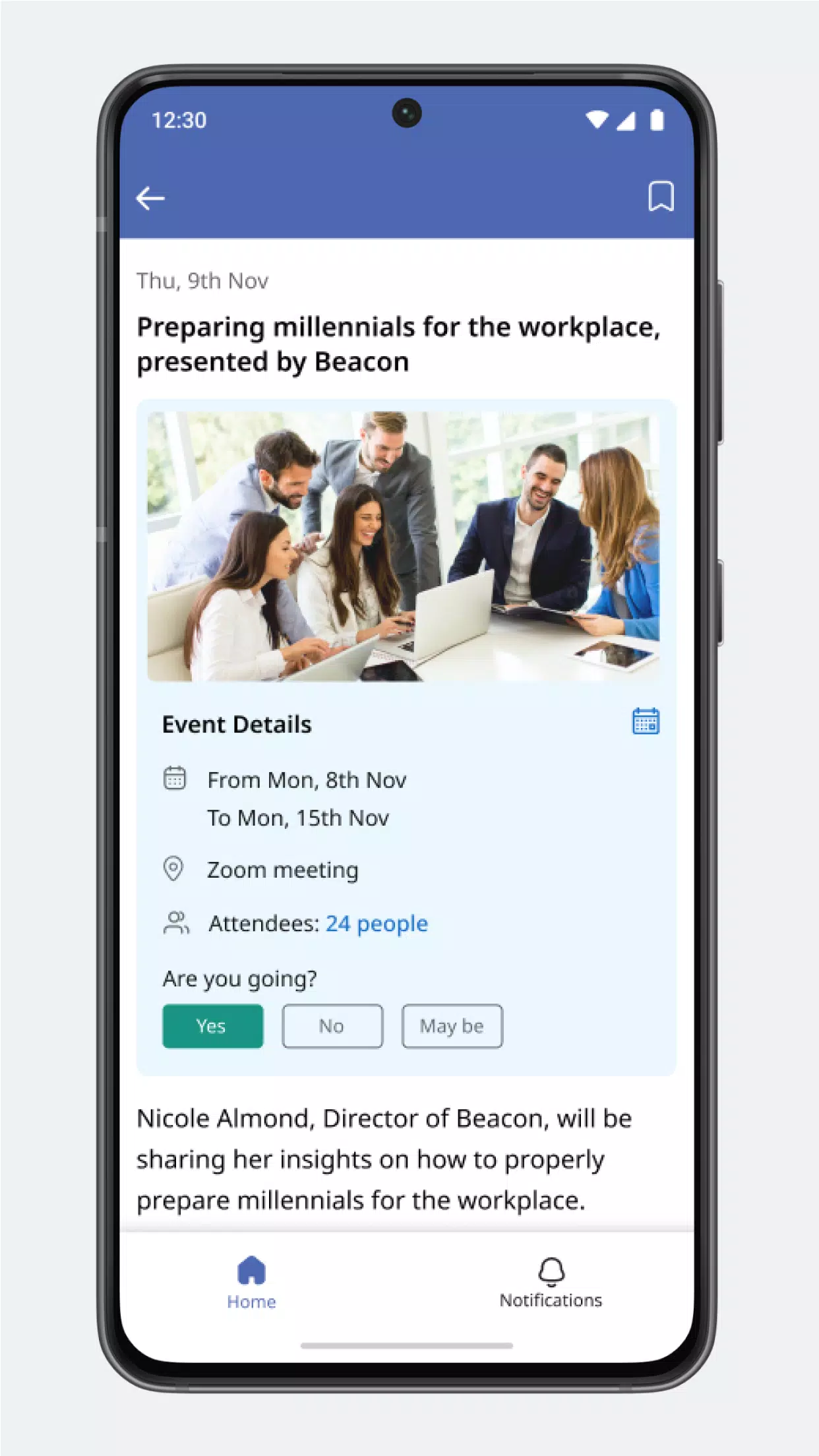 Beacon Screenshots