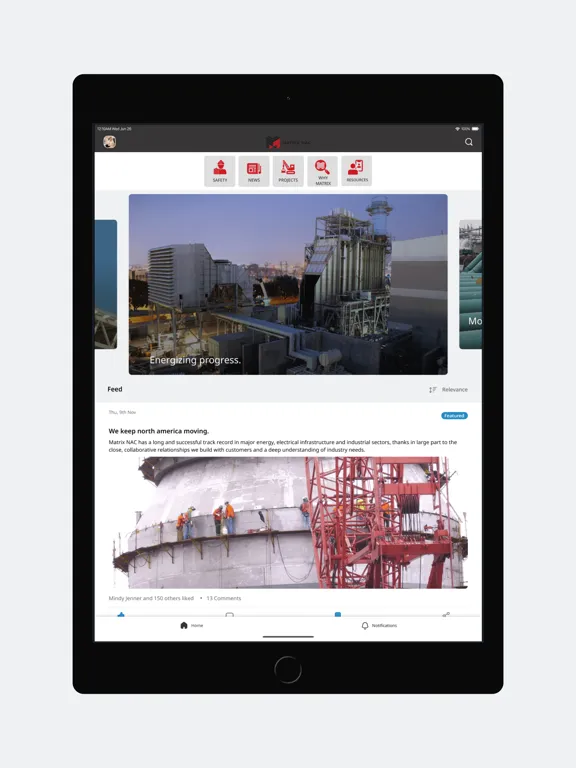 Matrix NAC iPad  Screenshots